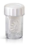 Sports Vision's Contact lens Cases - 3 Pieces = NOT for Peroxide Solutions - CE Marked & FDA Approved For Multipurpose Contact lens Solution