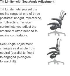 Herman Miller Classic Aeron Task Chair: Highly Adj w/Lumbar Pad - Tilit Limiter w/Seat Angle Adj - Fully Adj Vinyl Arms - Carpet Casters (Certified Refurbished) - Thumbnail 2