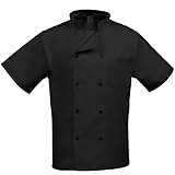 Fame Adult's Short Sleeve Chef coat