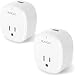 Smart Plug, HUGOAI WiFi Smart Outlet, Works with Alexa, Google Home & IFTTT, No Hub Required, ETL Listed, Remote Control Smart Home Devices, Smart Socket Only 2.4GHz WiFi (USB-2 Pack)