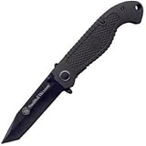 Smith & Wesson CKTACBCP Black Tanto Tactical Coated Knife