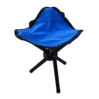 RICK-LIKE Outdoor Folding Stool Ultra-Light Camping Chair Portable Triangle Stool, Suitable for Garden,Beach, Fishing, Hiking, Picnic,Trip.