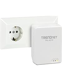 Trendnet 500 Mbps Powerline AV adaptador de Ethernet (Blanco), Blanco