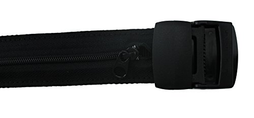 Bulldog Money Belt Made in the USA by Thomas Bates (Black)