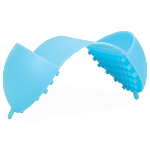 SP Scienceware - 380000001 Bel-Art The Original Hot Hand Protector; Silicone, 10 x 19cm, Sky Blue (F38000-0001) - Thumbnail 3