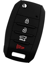 KeyGuardz - Carcasa exterior de goma suave para llave de coche Kia Hyundai OSLOKA-875T, TQ8-RKE-4F19