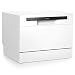 hOmeLabs Compact Countertop Dishwasher - Energy Star Portable Mini Dish Washer in Stainless Steel Interior for Small Apartment Office and Home Kitchen with 6 Place Setting Rack and Silverware Basket primary