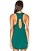 Muzniuer Workout Tops for Women Backless Yoga Tank Tops Summer Tank Top for Women Long Tank Top Cute Keyhole Summer Shirts Workout DarkGreenXL001thumb 4