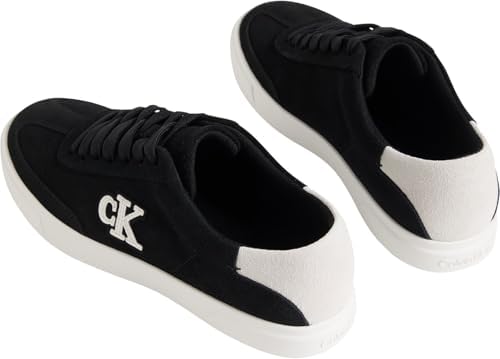 Low Top Sneaker Mujer Low Pro de Ante, Negro (Black/Bright White), 39
