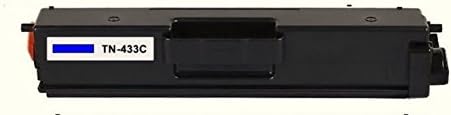 Calitoner Brother Compatible Toner Cartridges Replacement for TN433 Cyan Use for Printers HL-L8260,8360CDW-(1 Pack)