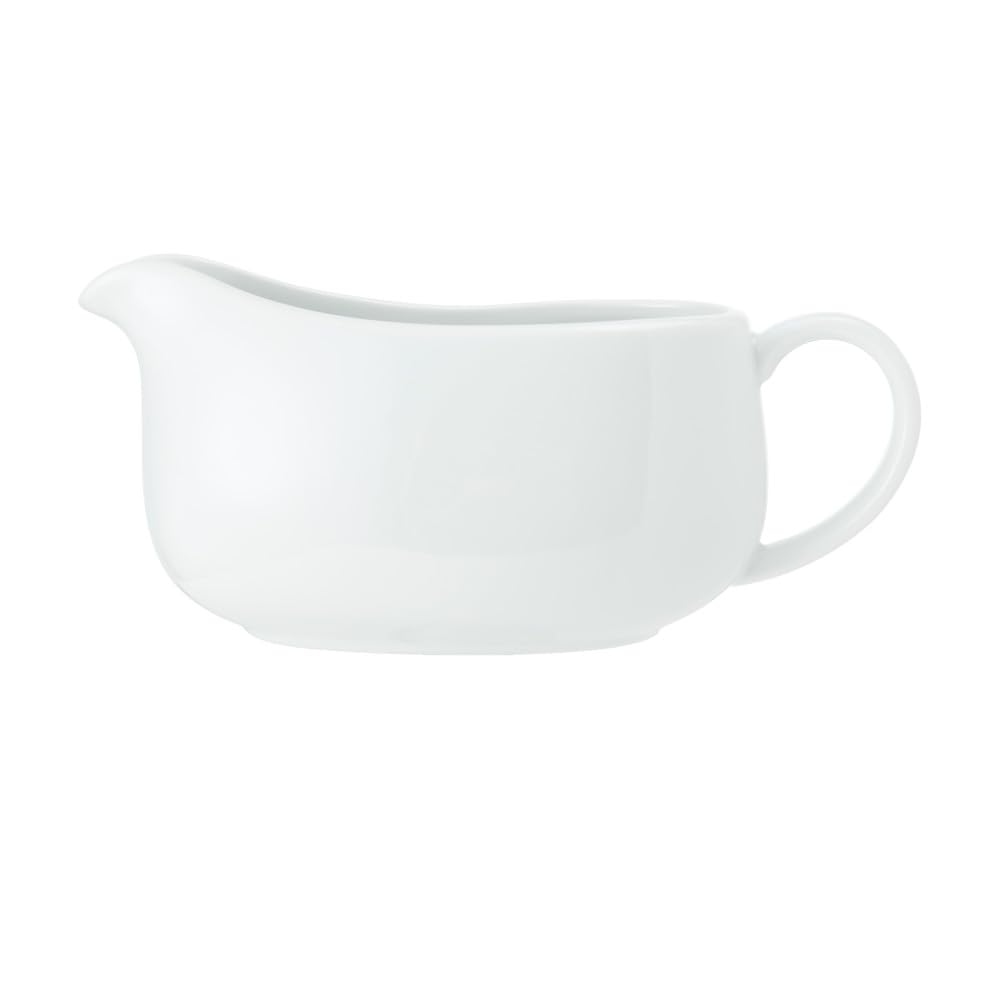 Mikasa Chalk Porcelain Gravy/Sauce Boat, 700ml, Labelled — image 1