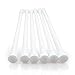 GOODUSCN 6 Pack Tension Rods, Adjustable Spring Steel Cupboard Bars Rod Curtain Rods, Extendable Width 15.7