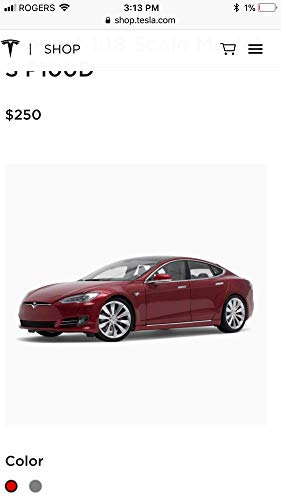 Tesla Diecast 118 Scale Model S P100d Silver Buy Online