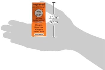 HayMax Allergen Barrier Balm, Aloe Vera 5ml, Organic, Natural & Non-Drowsy Hay Fever & Allergy Relief Balm, Blocks Pollen - Image 4