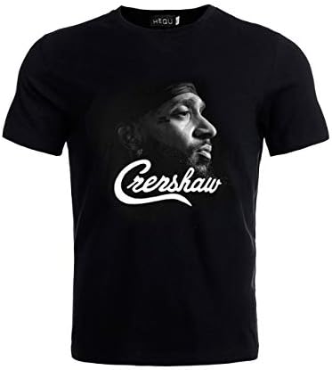Grapes Garden Men's Nipsey Hussle Crenshaw Rap Hip Hop Collection Commemorate T-Shirt