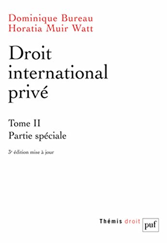 Droit internatonal privé