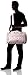 adidas Santiago Duffel Bag, Aero Pink/White, One Size