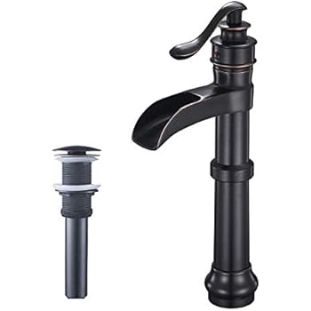 Vintage Single Handle Bathroom Water Pump Faucet Finish Oil