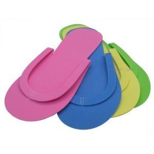 Footcandy Standard Pedicure Flip Flops 24-pair Party Pack