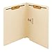 Smead End Tab Fastener File Folder with Antimicrobial Product Protection, Shelf-Master Reinforced Straight-Cut Tab, 2 Fasteners, Letter Size, Manila, 50 per Box (34116)
