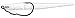 Owner Twistlock Weighted 3X Hook - 6 pack