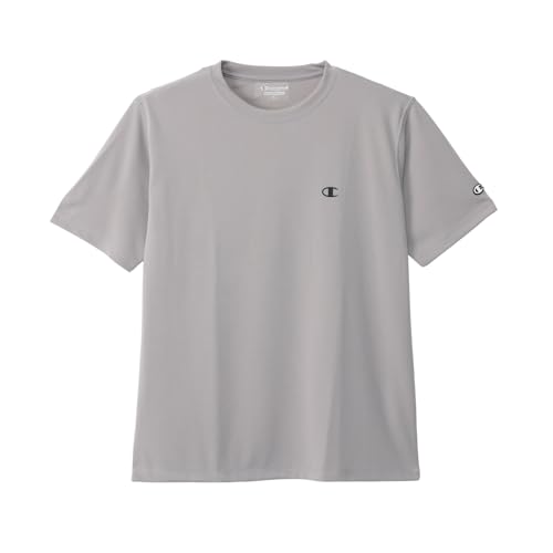 半袖シャツ 丸首 抗菌防臭 速乾 UVカット ワンポイントロゴ ショートスリーブドライTシャツ トレーニング C3-CS350Z-035-L