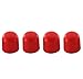 Anbee 4pcs Motor Protector Cap Cover for DJI Phantom 3, Phantom 4 All Series (Red)