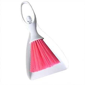 Panihari Branded Car Dashboard Vent Cleaner Broom Dustpan Window Keyboard Cleaning Brush Tool Set (Color May Very)