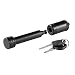 CURT 23518 Black Trailer Hitch Lock 5/8-Inch Pin Diameter Fits 2-Inch Receiver