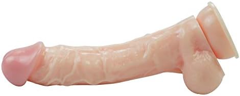 Gifts for Girlfriend and Wife, 9.45 Realistic Ultra Soft-Ďîldɔ,Beginner's Lifelike Suction Cup Skin Soft Female Massage Play Toy