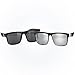 Designer vintage retro oversized men women wayfarer sunglasses mirrored glasses 81016(set)