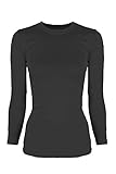 G2 Chic Women's Long Sleeve Crewneck Layer T-shirt for Medical Scrubs