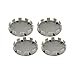 Enseng Set of 4 - BMW Wheel Center Caps Emblem, 68mm BMW Rim Center Hub Caps for All Models with BMW Wheels Logo (Black & White)