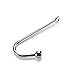 Toys for You Utility Hooks Stainless Steel Metal Heavy Hook Beads (Silver)