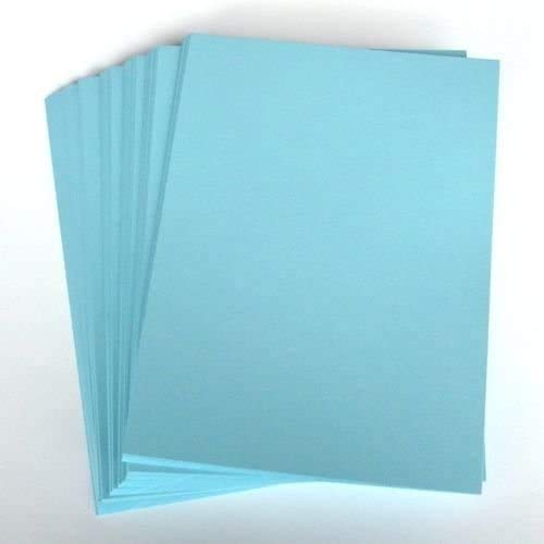 Light Blue 5" x 7" Postcard Card Stock x50 Sheets Per Pack