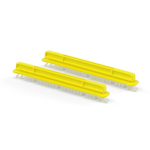 Kaercher Kit de tiras de cepillos para el cepillo para juntas XXL, cerdas robustas, faciles de cambiar, limpieza de juntas comoda, accesorio original para las limpiadoras de vapor de Kaercher