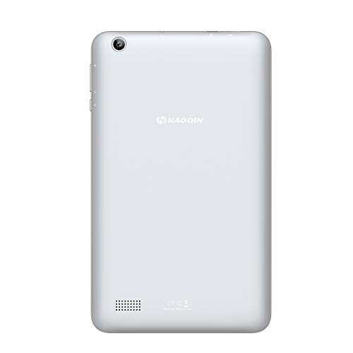 Tablet Android 9.0 8-Zoll WiFi - HAOQIN H8 Quad Core 2GB RAM 16GB Speicherraum HD IPS Display Bluetooth FM Google Zertifiziertes (Grau)