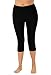 Rocorose Women's Plus Size Swim Leggings Capris UPF 50+ Water Outdoor Sport Pants