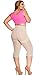 LT.ROSE 21993 Butt Lifter Capri Leggings Shapewear Fajas Colombianas Reductoras y Moldeadoras Beige 2XL