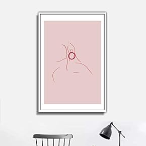 Framed Canvas Wall Art for Living Room, Bedroom Abstract Theme Canvas Prints for Home Decoration Ready to Hang - 16x24 inches