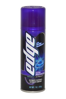 Edge Extra Moisturizing Shave Gel for Men, 7 Ounce