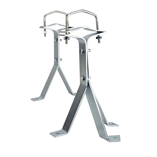 Skywalker 8” HeavyDuty Wall Mount Pair for TV Antenna Mast with (2