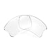 Walleva Replacement Lenses for Oakley Flak Jacket XLJ Sunglasses - Multiple Options Available (Clear)