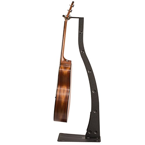 String Swing Guitar Stand for One Acoustic or Electric Guitar - Black metal BZ-STAND