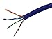 Monoprice 108598 Cat5e Ethernet Bulk Cable - Network Internet Cord - Solid, 350Mhz, UTP, CMR, Riser Rated, Pure Bare Copper Wire, 24AWG, 1000ft, Purple