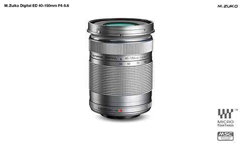 Olympus M.Zuiko Digital ED 40-150mm F4‑5.6 II Objektiv, Telezoom, geeignet für alle MFT-Kameras (Olympus OM-D & PEN Modelle, Panasonic G-Serie), silber – Bild 5