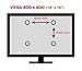 Mount Plus MP-LPA36-443W Outdoor Full Motion Swivel Weatherproof Tilt TV Wall Mount for Most 32”~70” TVs Perfect Solution for Outdoor TV (Max VESA 400x400)