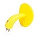ELENKER Mushroom Light Sensor LED Romantic Night Light with Plug Yellow