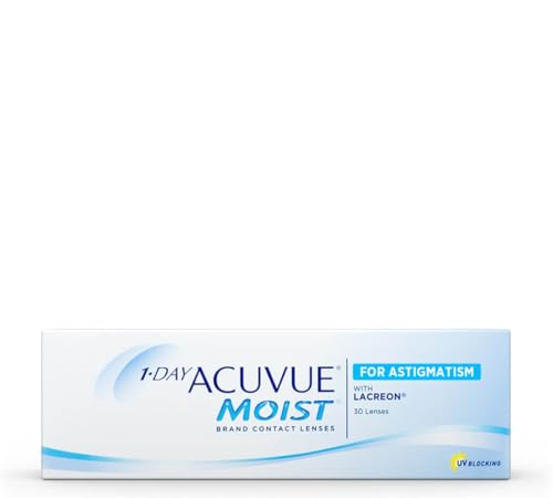 1-DAY ACUVUE® MOIST for ASTIGMATISM - Reemplazo Diario - proteccion UV - 30 lentes