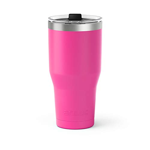 Arctic Tumblers 30 oz Matte Pink Insulated Tumbler with Straw